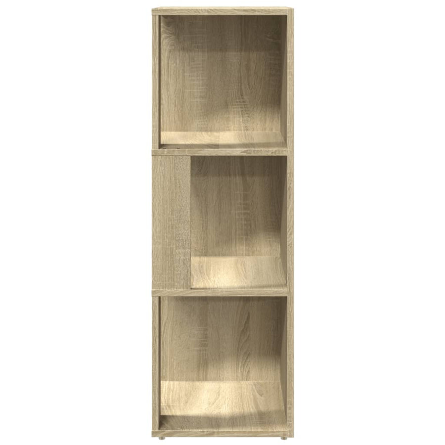 Hoekkast 33x33x100 cm spaanplaat sonoma eikenkleurig 33 x 33 x 100 cm Sonoma eiken