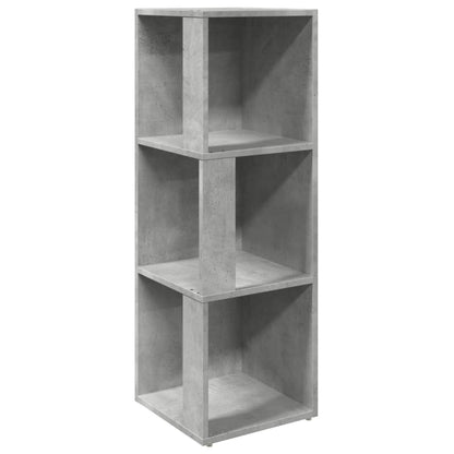 Hoekkast 33x33x100 cm spaanplaat betongrijs 33 x 33 x 100 cm Betongrijs