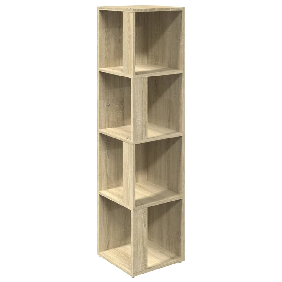 Hoekkast 33X33X132 Cm Spaanplaat Sonoma Eikenkleurig 33 x 33 x 132 cm