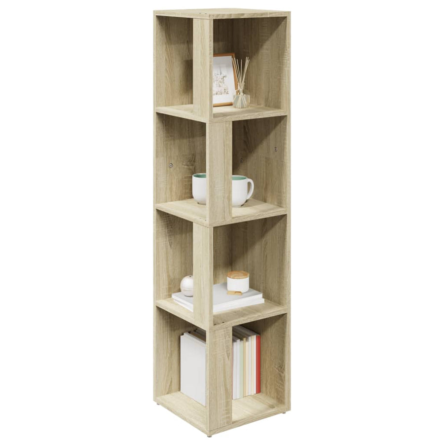 Hoekkast 33X33X132 Cm Spaanplaat Sonoma Eikenkleurig 33 x 33 x 132 cm