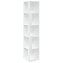 Hoekkast 33x33x164,5 cm spaanplaat wit 33 x 33 x 164.5 cm Wit