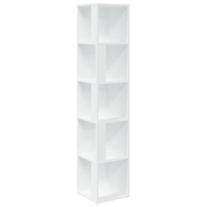 Hoekkast 33x33x164,5 cm spaanplaat wit 33 x 33 x 164.5 cm Wit