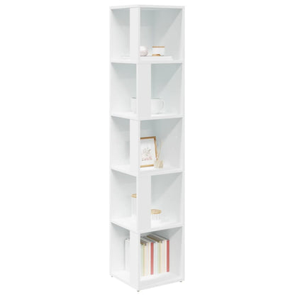 Hoekkast 33x33x164,5 cm spaanplaat wit 33 x 33 x 164.5 cm Wit