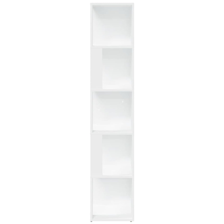 Hoekkast 33x33x164,5 cm spaanplaat wit 33 x 33 x 164.5 cm Wit