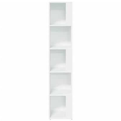 Hoekkast 33x33x164,5 cm spaanplaat wit 33 x 33 x 164.5 cm Wit