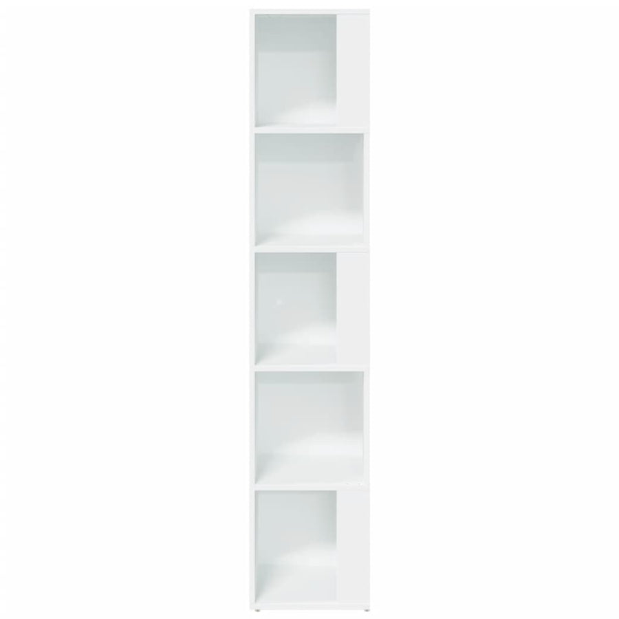 Hoekkast 33x33x164,5 cm spaanplaat wit 33 x 33 x 164.5 cm Wit