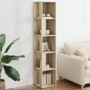 Hoekkast 33x33x164,5 cm spaanplaat sonoma eiken