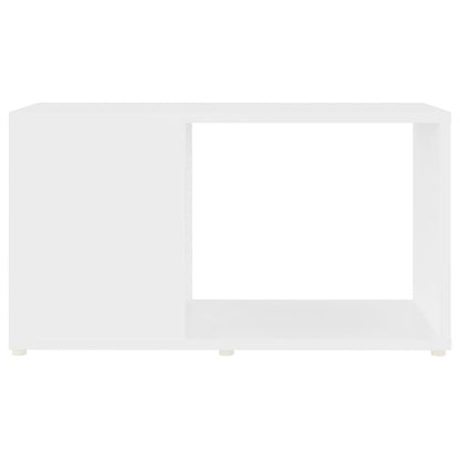 Tv-Meubel 60X24X32 Cm Bewerkt Hout Wit