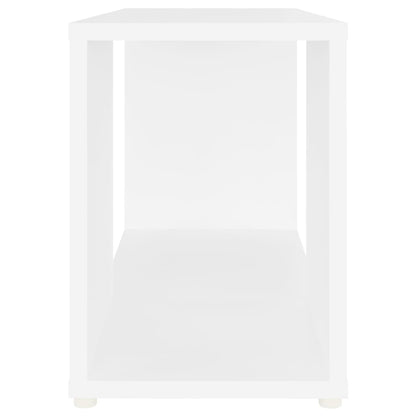 Tv-Meubel 60X24X32 Cm Bewerkt Hout Wit
