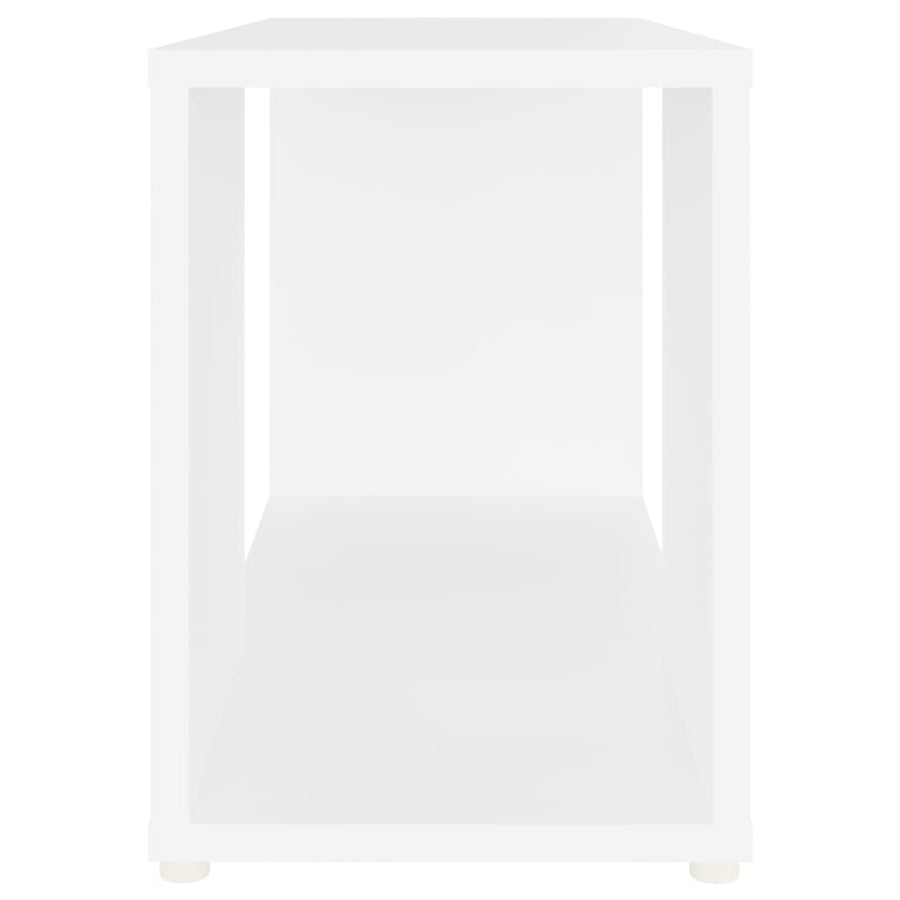 Tv-Meubel 60X24X32 Cm Bewerkt Hout Wit