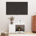 TV cabinet 60x24x32 cm engineered wood white
