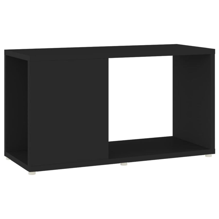 Tv-Meubel 60X24X32 Cm Spaanplaat Zwart
