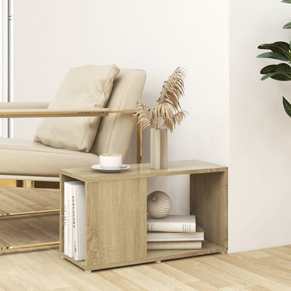 Tv-Meubel 60X24X32 Cm Spaanplaat Sonoma Eikenkleurig 1