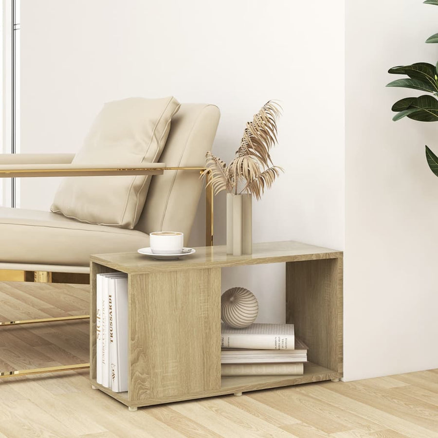 Tv-Meubel 60X24X32 Cm Spaanplaat Sonoma Eikenkleurig 1