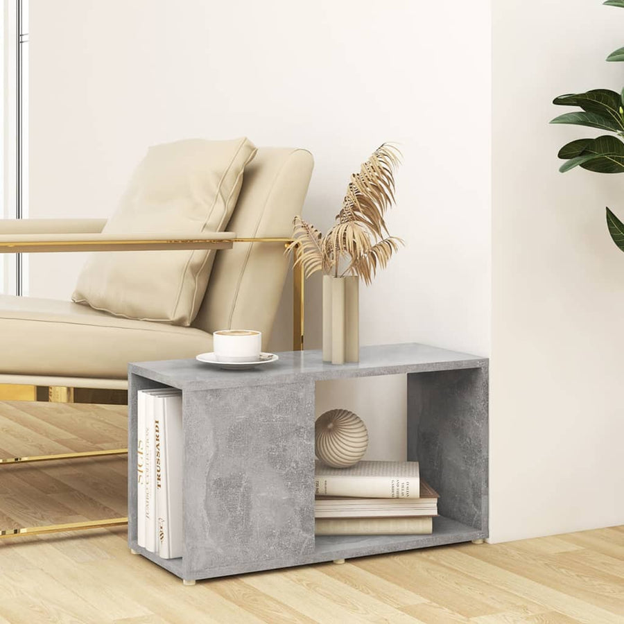 Tv-Meubel 60X24X32 Cm Spaanplaat Betongrijs