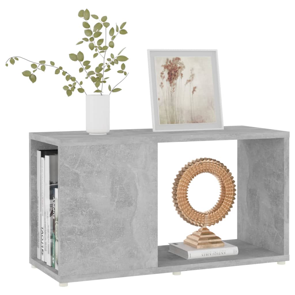 Tv-Meubel 60X24X32 Cm Spaanplaat Betongrijs