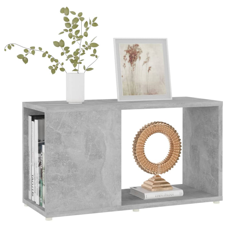 Tv-Meubel 60X24X32 Cm Spaanplaat Betongrijs