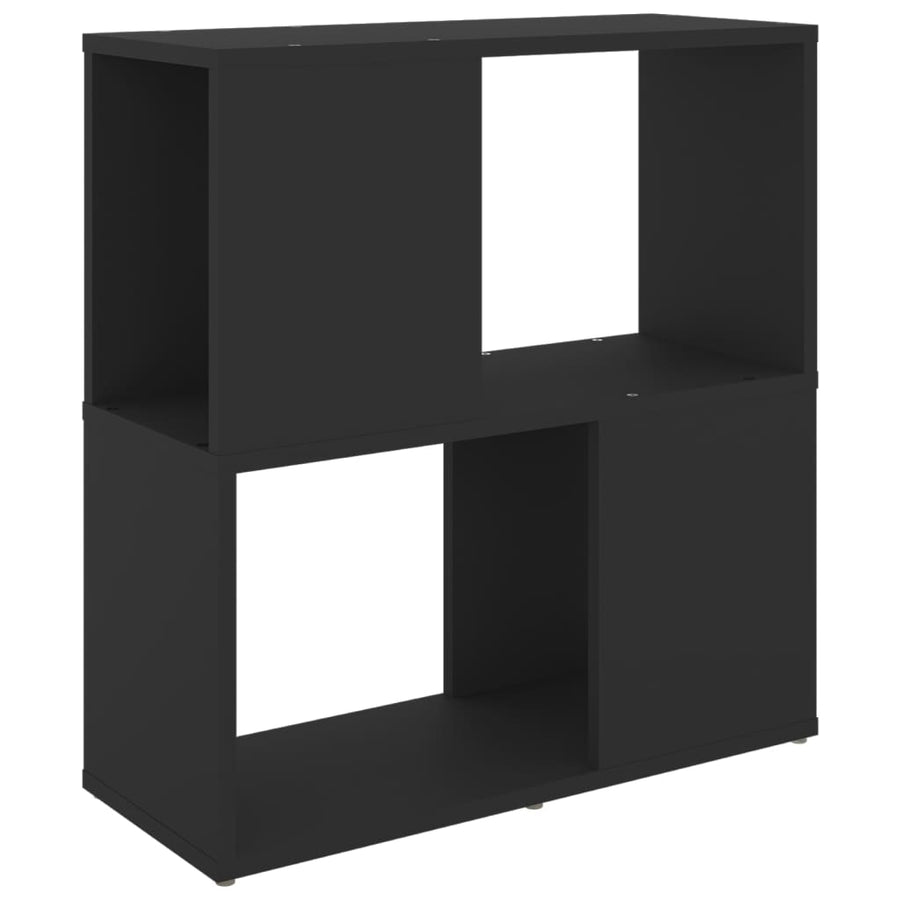 Boekenkast 60X24X63 Cm Spaanplaat Zwart
