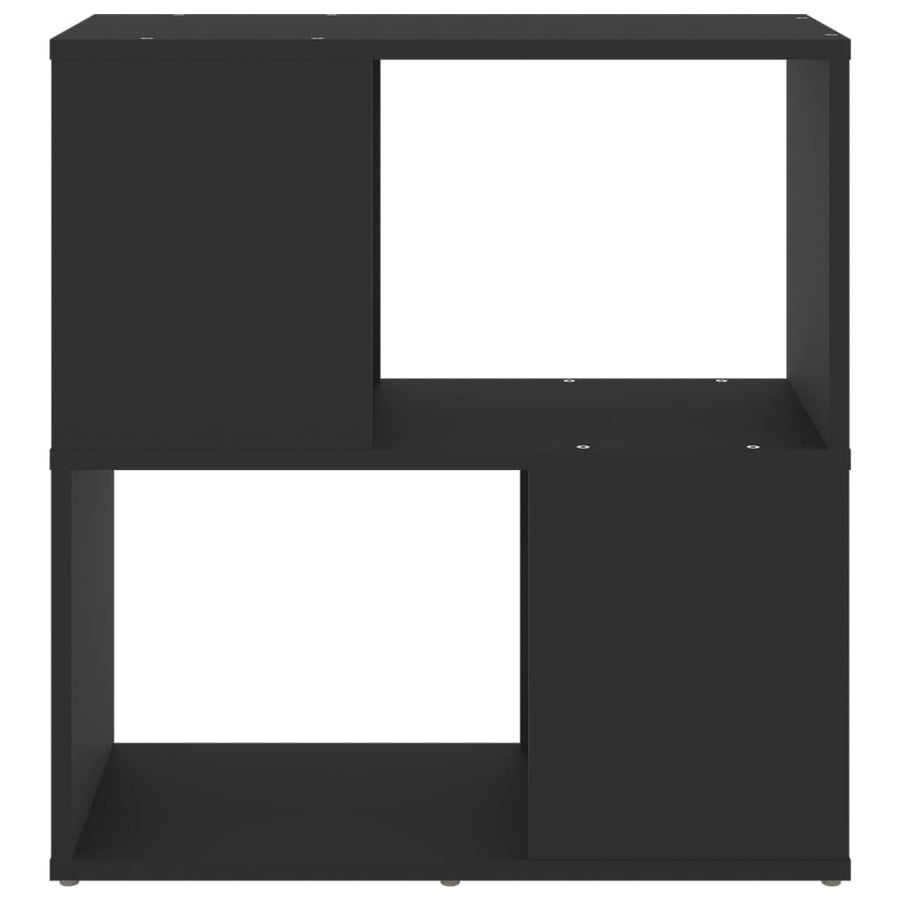 Boekenkast 60X24X63 Cm Spaanplaat Zwart