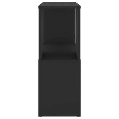 Boekenkast 60X24X63 Cm Spaanplaat Zwart