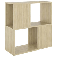 Boekenkast 60X24X63 Cm Spaanplaat Sonoma Eikenkleurig 1