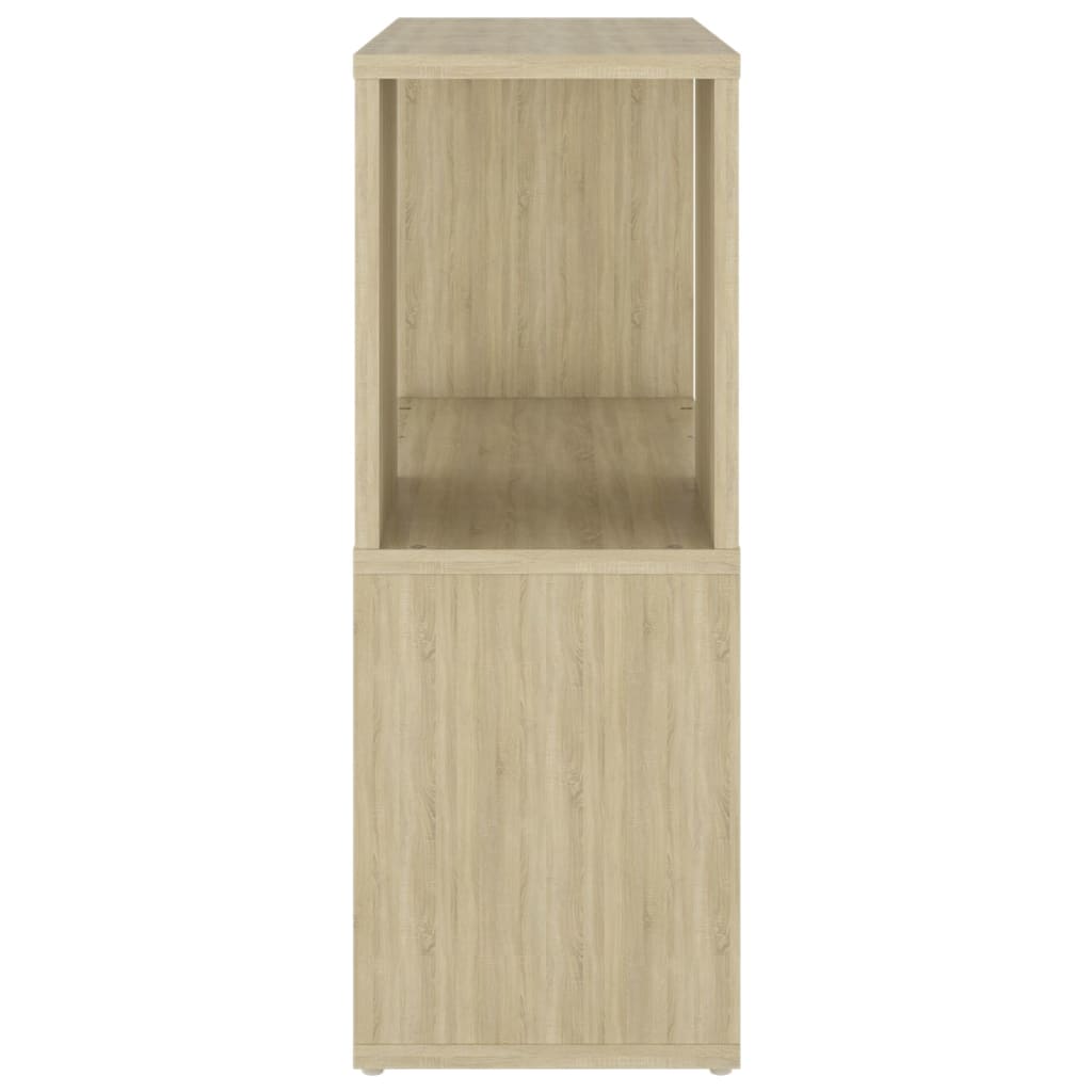 Boekenkast 60X24X63 Cm Spaanplaat Sonoma Eikenkleurig 1
