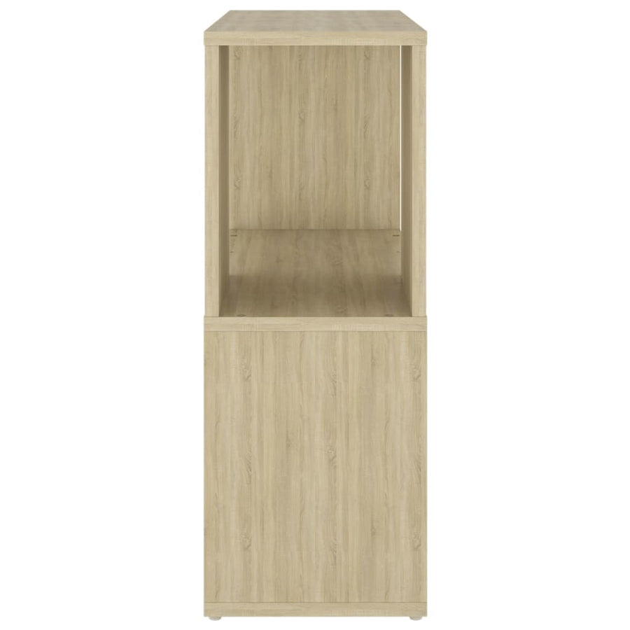 Boekenkast 60X24X63 Cm Spaanplaat Sonoma Eikenkleurig 1