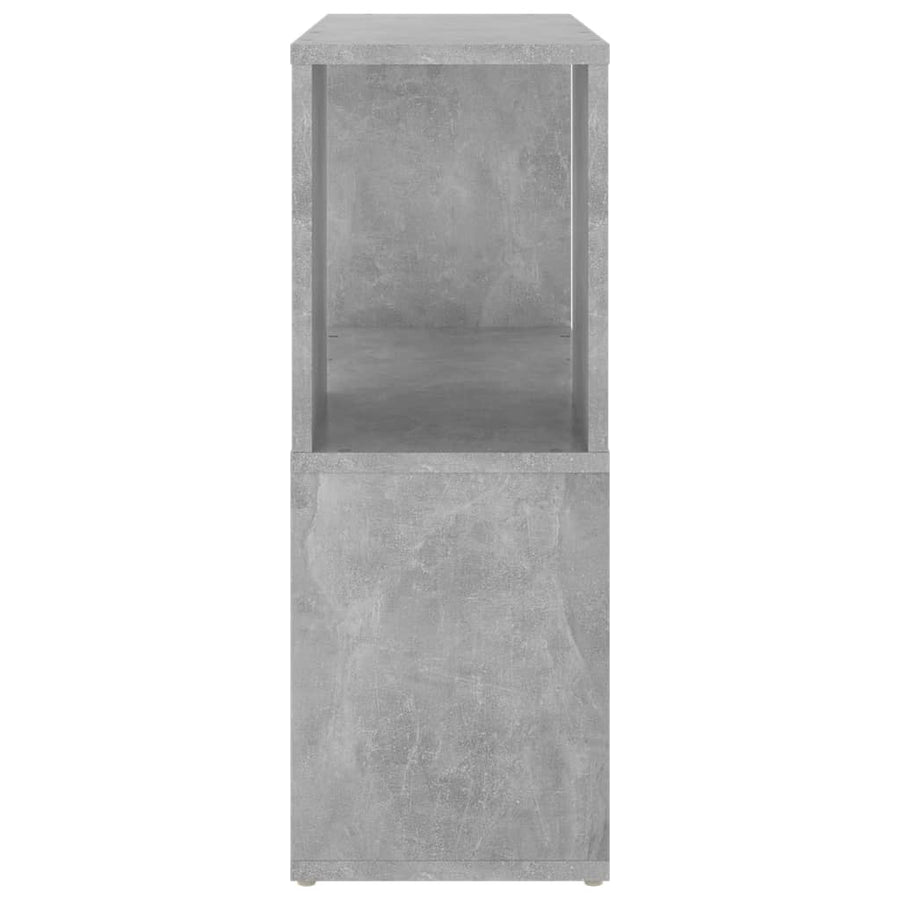 Boekenkast 60X24X63 Cm Spaanplaat Betongrijs 1