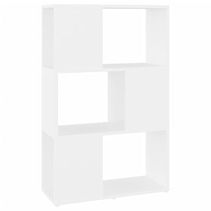 Boekenkast/Kamerscherm Bewerkt Hout Wit 60 x 24 x 94 cm
