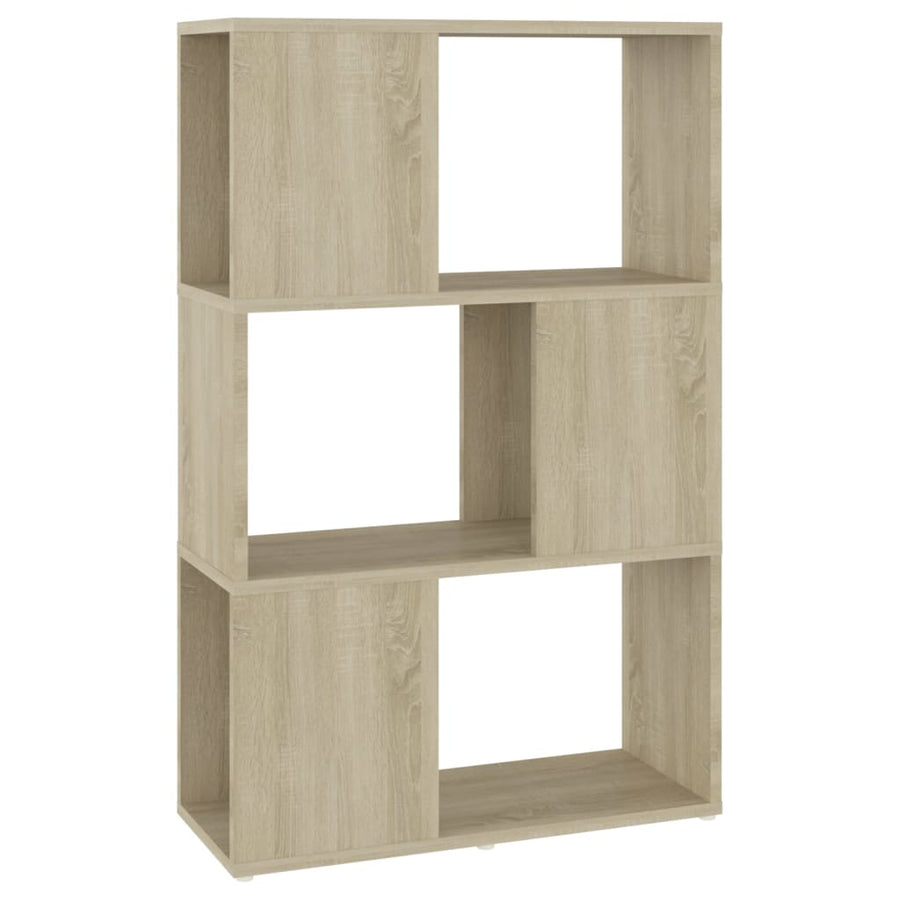 Boekenkast/Kamerscherm Bewerkt Hout Sonoma Eiken 60 x 24 x 94 cm
