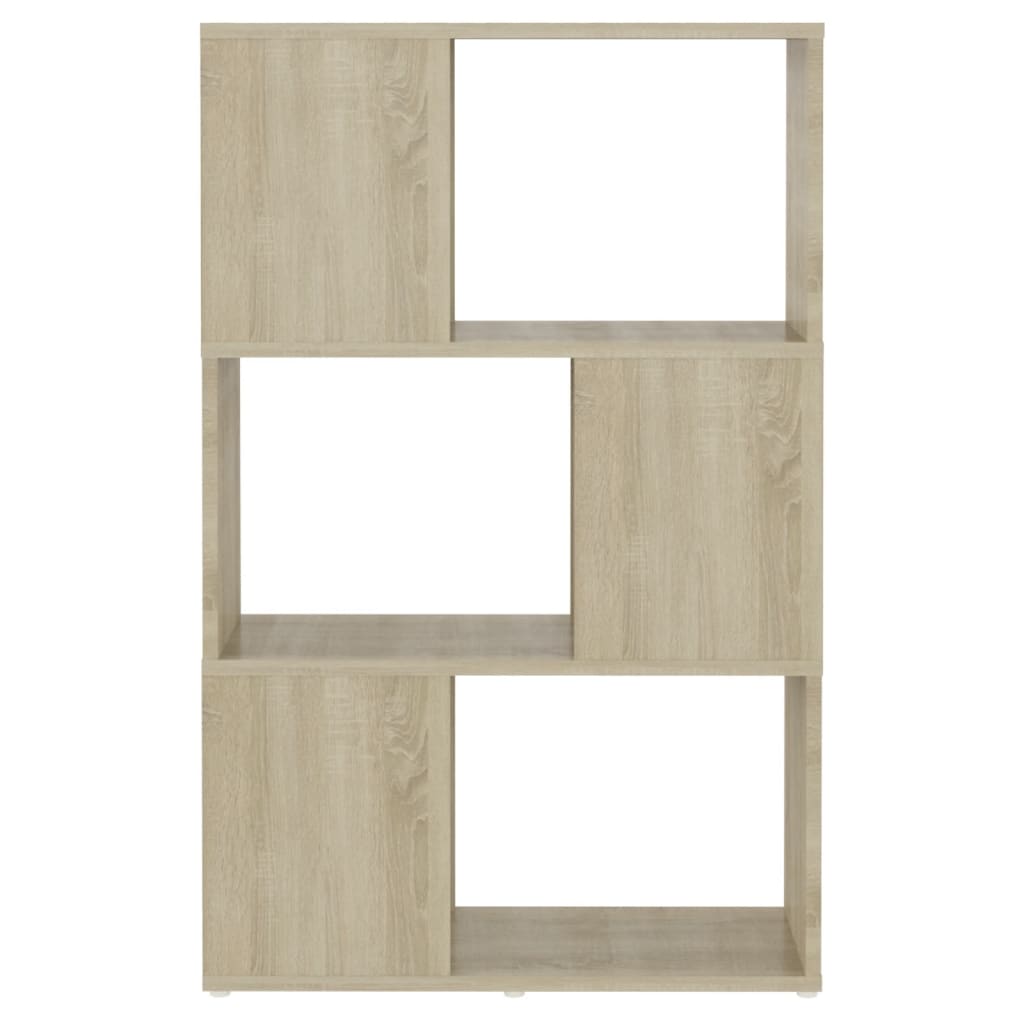 Boekenkast/Kamerscherm Bewerkt Hout Sonoma Eiken 60 x 24 x 94 cm