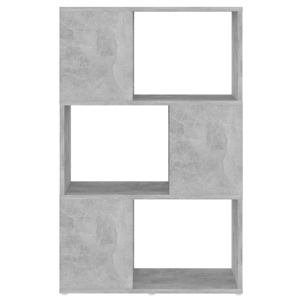 Boekenkast/Kamerscherm 60X24X94 Cm Spaanplaat Betongrijs 1