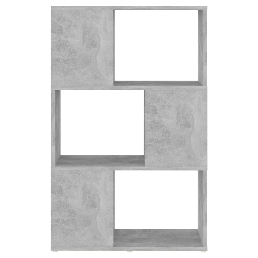 Boekenkast/Kamerscherm 60X24X94 Cm Spaanplaat Betongrijs 1