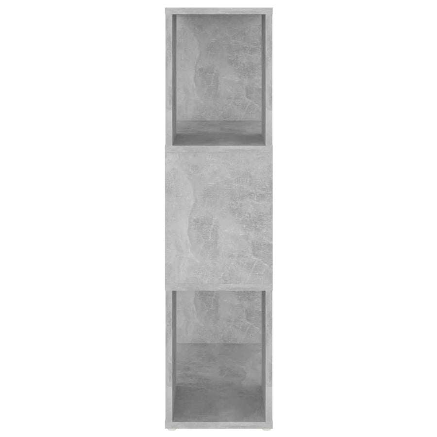 Boekenkast/Kamerscherm 60X24X94 Cm Spaanplaat Betongrijs 1