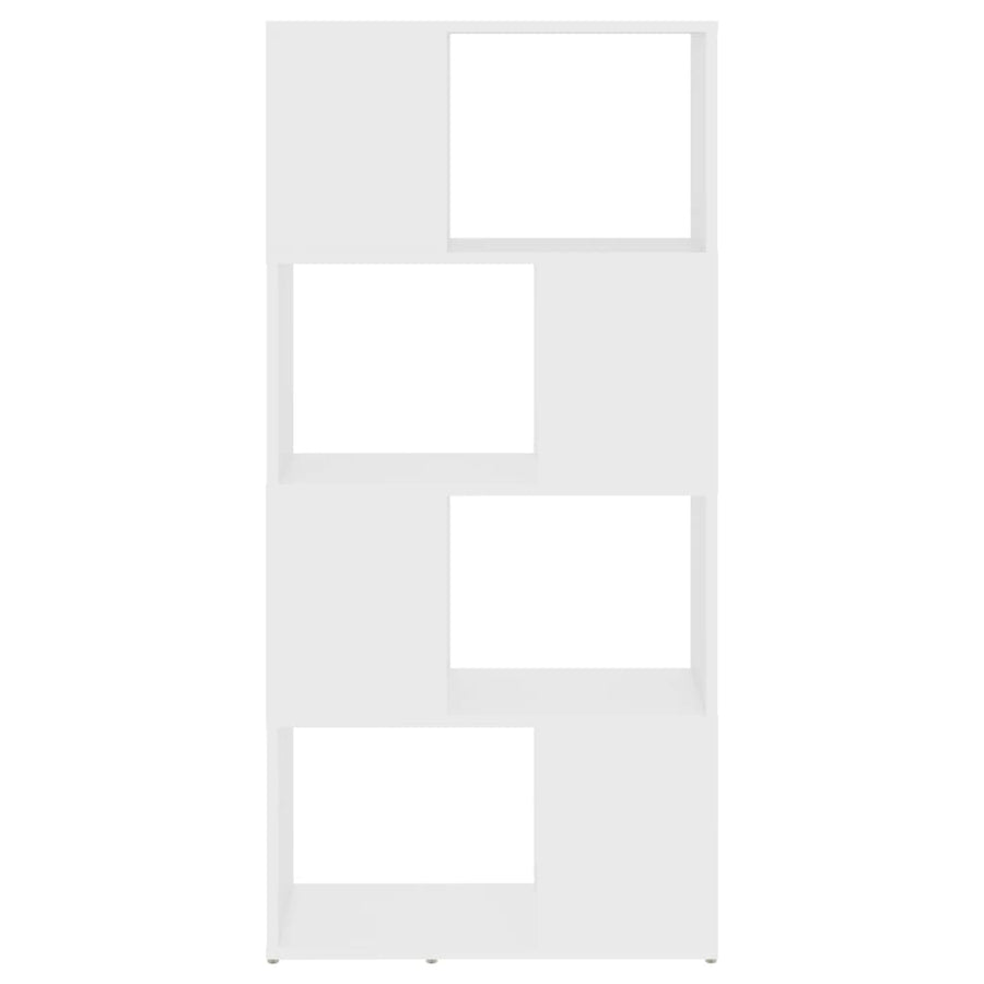 Boekenkast/Kamerscherm 60X24X124,5 Cm Spaanplaat Wit