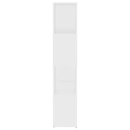 Boekenkast/Kamerscherm 60X24X124,5 Cm Spaanplaat Wit