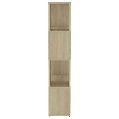Boekenkast/Kamerscherm 60X24X124,5 Cm Bewerkt Hout Sonoma Eiken 60 x 24 x 124.5 cm