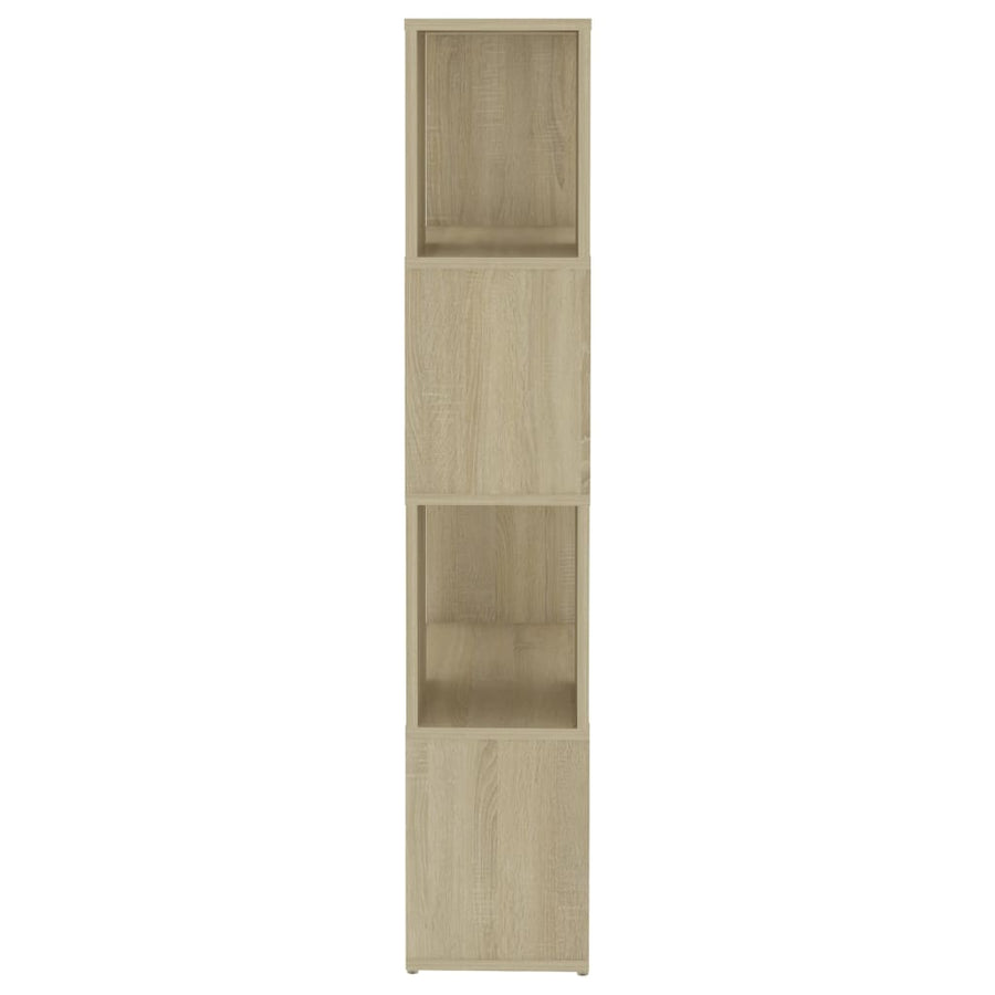 Boekenkast/Kamerscherm 60X24X124,5 Cm Bewerkt Hout Sonoma Eiken 60 x 24 x 124.5 cm