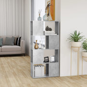 Boekenkast 60x24x124,5 cm betongrijs