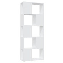 Boekenkast/Kamerscherm 60X24X155 Cm Spaanplaat Wit