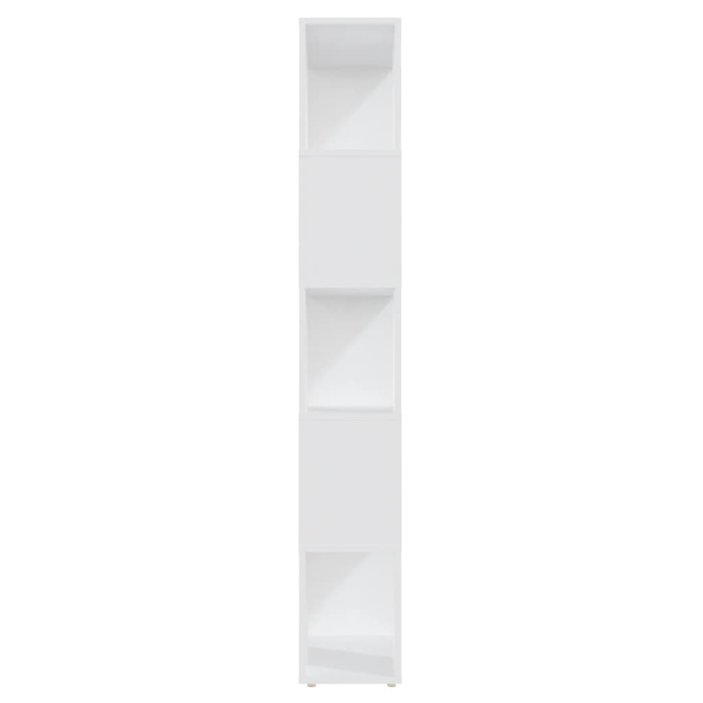 Boekenkast/Kamerscherm 60X24X155 Cm Spaanplaat Wit