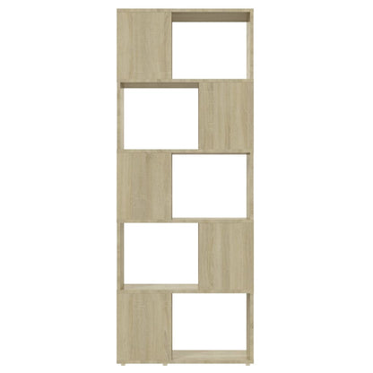 Boekenkast/Kamerscherm 60X24X155 Cm Sonoma Eikenkleurig