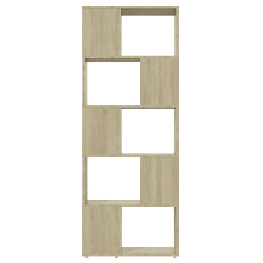 Boekenkast/Kamerscherm 60X24X155 Cm Sonoma Eikenkleurig