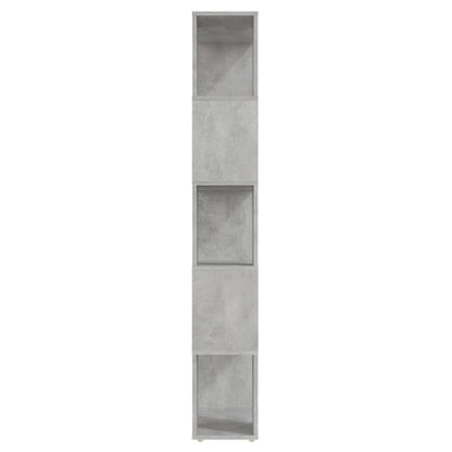 Boekenkast/kamerscherm 60x24x155 cm betongrijs