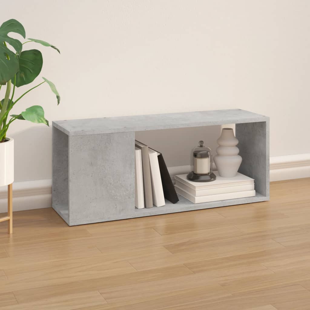 Tv-Meubel 80X24X32 Cm Spaanplaat Betongrijs 1