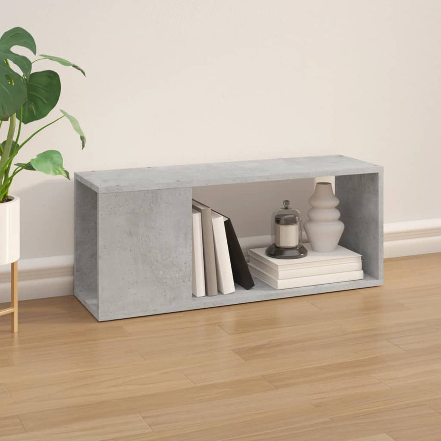Tv-Meubel 80X24X32 Cm Spaanplaat Betongrijs 1