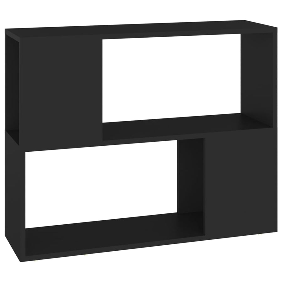 Tv-Meubel 80X24X63 Cm Spaanplaat Zwart