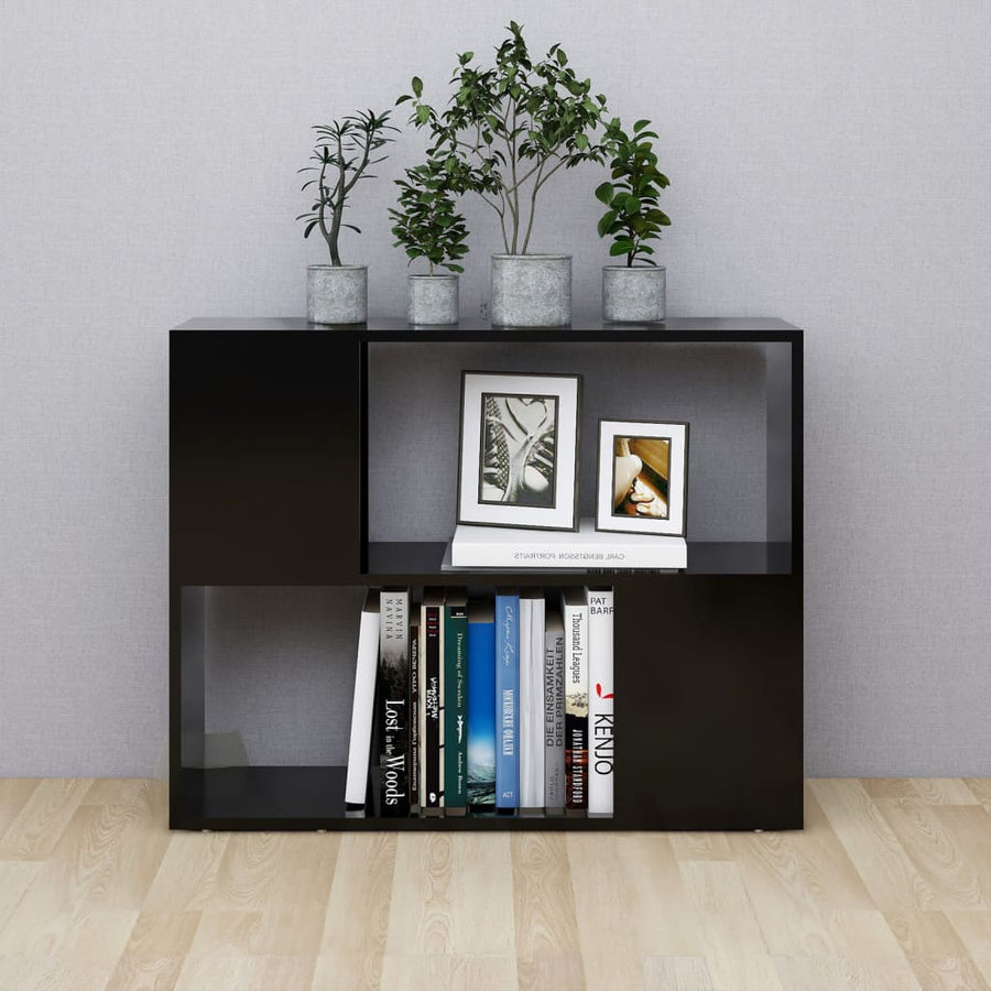 Tv-Meubel 80X24X63 Cm Spaanplaat Zwart