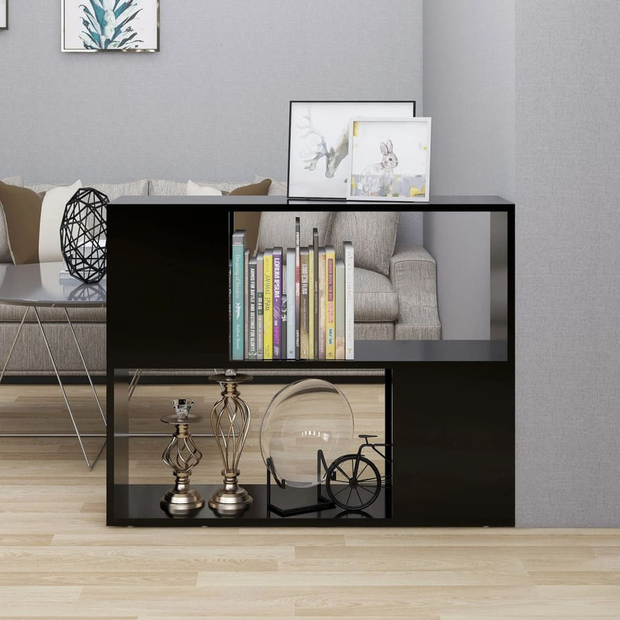 Tv-Meubel 80X24X63 Cm Spaanplaat Zwart