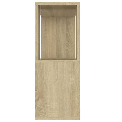 Tv-meubel 80x24x63 cm bewerkt hout sonoma eikenkleurig